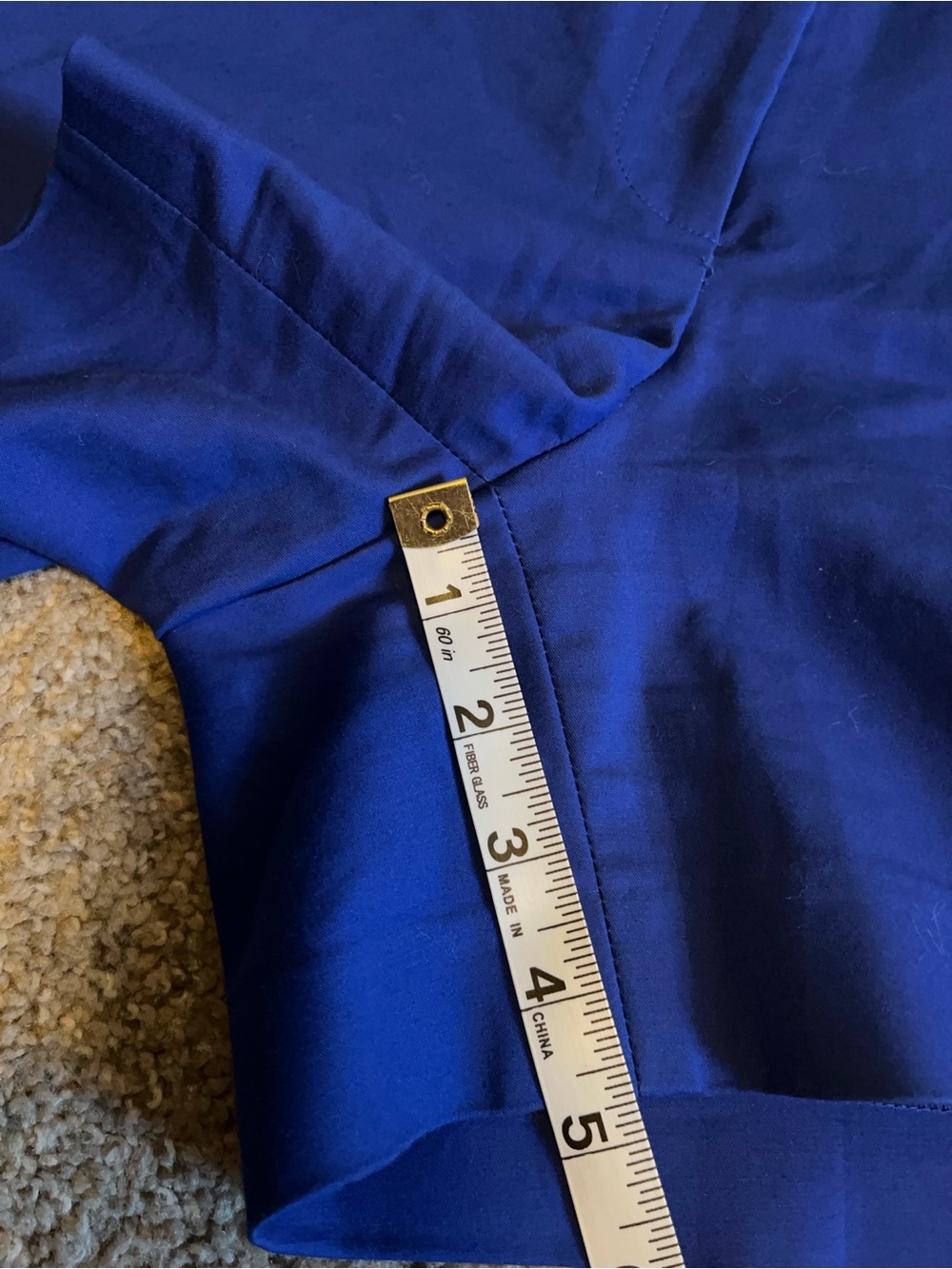 Michael Kors Royal Blue Women's Shorts Size 12 - Picture 4 of 7
